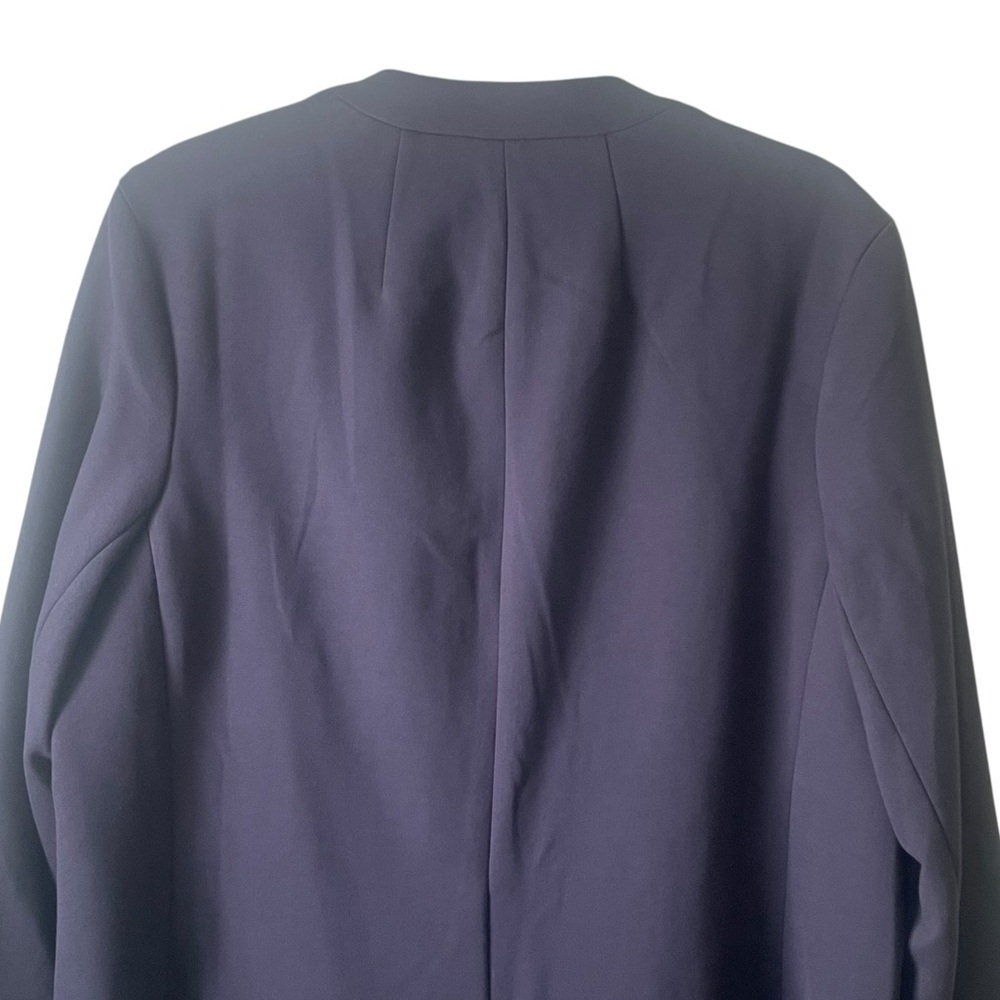 Spanx Perfect Collarless Blazer in Classic Navy Large NWT - Picture 7 of 13
